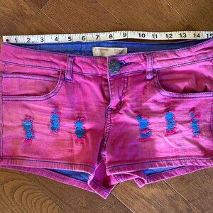 Hot Pink Booty Jean Shorts